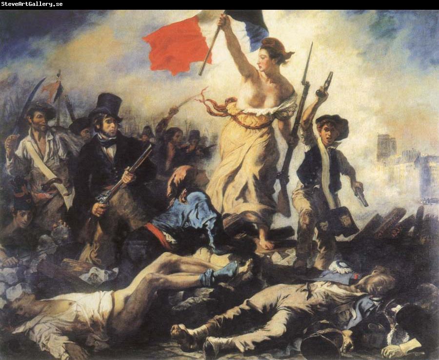 Eugene Delacroix liberty leading the people